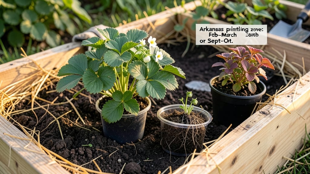 When Do You Plant Strawberries in Arkansas: USDA Zone-Specific Dates for Peak Yields