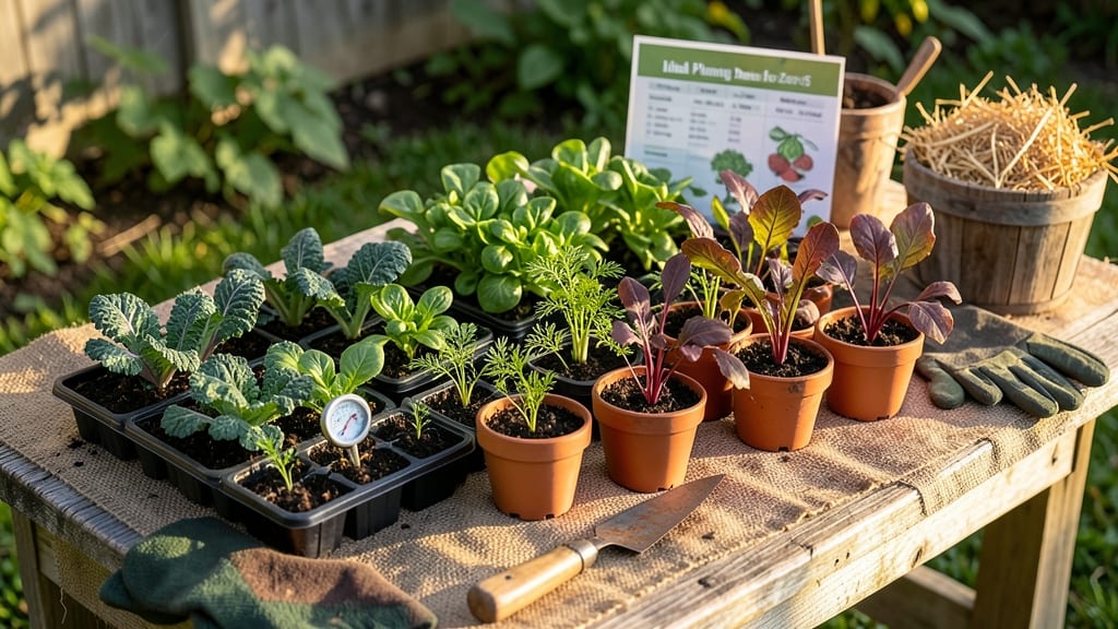 When to Plant Fall Vegetables in Zone 5: Exact Weeks Before Frost for Reliable Harvests
