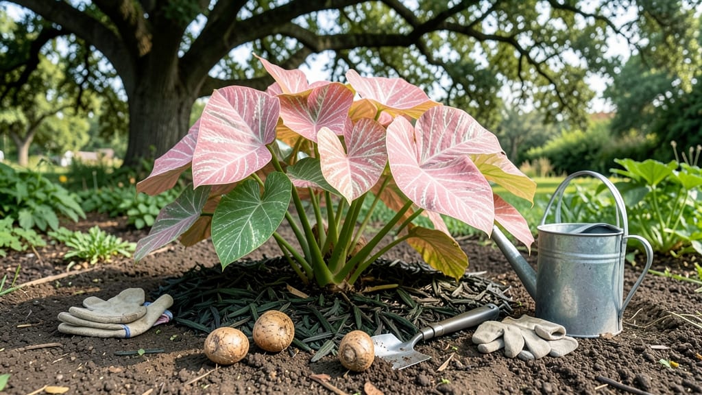 When to Plant Caladium Bulbs in Houston: Heat-Tolerant Window & Soil Prep Tricks