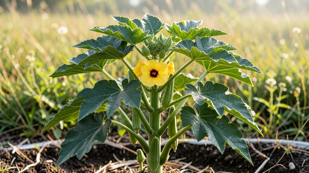 How Tall Do Okra Plants Grow: Height Guide by Variety and Growing Conditions