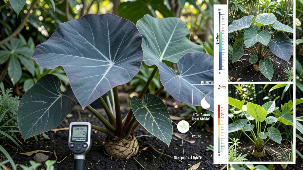 How Much Light Do Elephant Ear Plants Need: Thriving in 4-6 Hours of Morning Sun