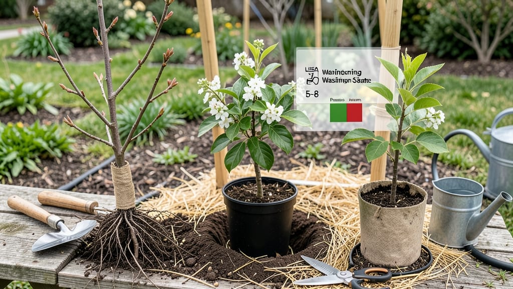 When to Plant Fruit Trees in Washington State: Chill-Hour Zones & Exact Months for Reliable Harvests