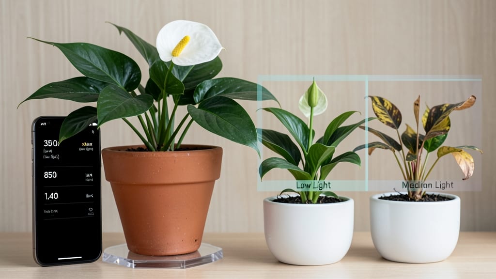 How Much Light Does a Peace Lily Plant Need: Low-Light Secrets for Lush Growth
