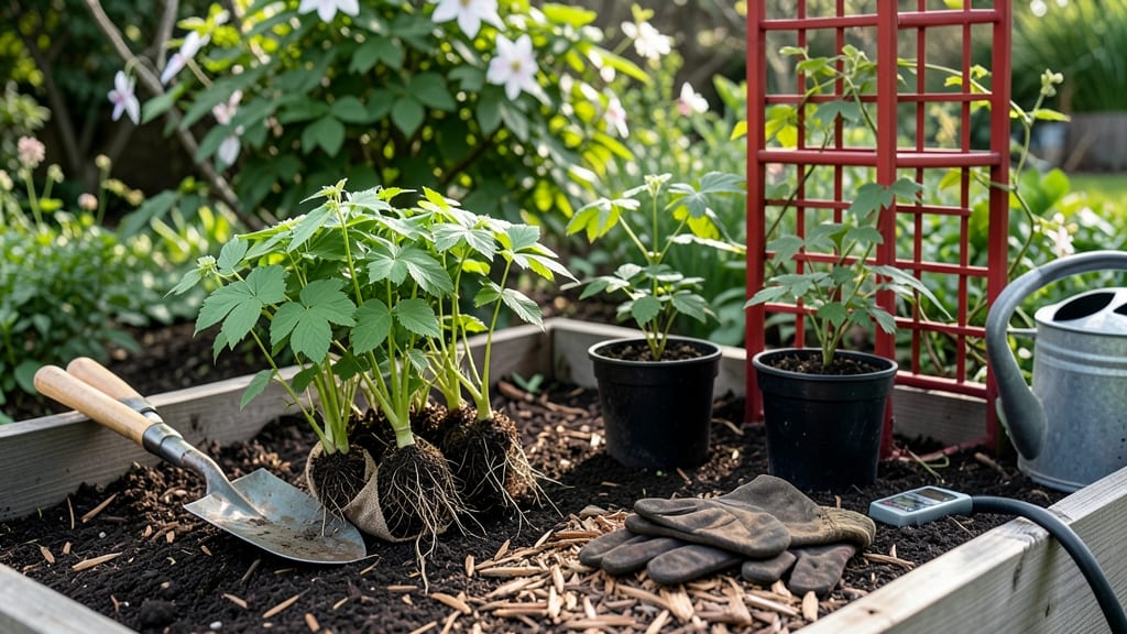 When to Plant Clematis in Michigan: Frost-Free Window by Zone for Strong Root Growth