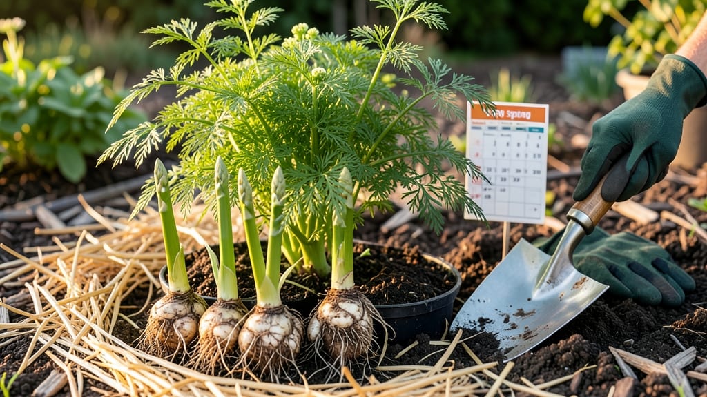 When to Plant Asparagus in North Texas: Cold-Hardy Varieties & Exact Months for Strong Roots