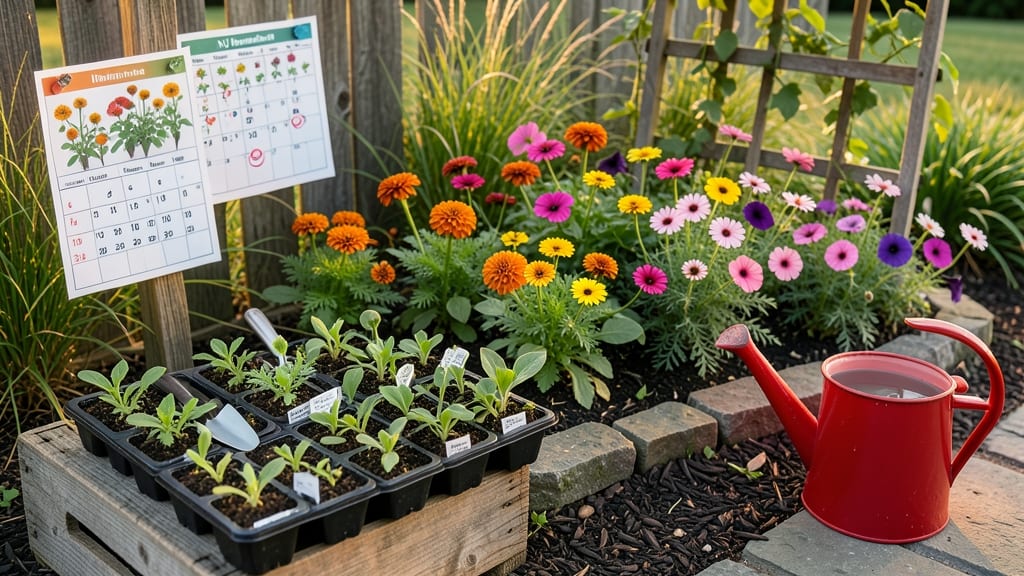 When to Plant Annuals in NJ: Frost-Free Deadlines by Zone 6b-7a Varieties