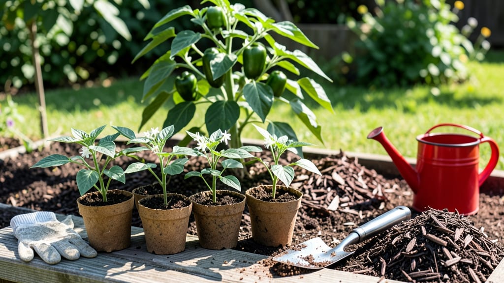 When to Plant Bell Peppers in Southern California: Heat-Tolerant Varieties & Exact Months for Zero-Bolt Success