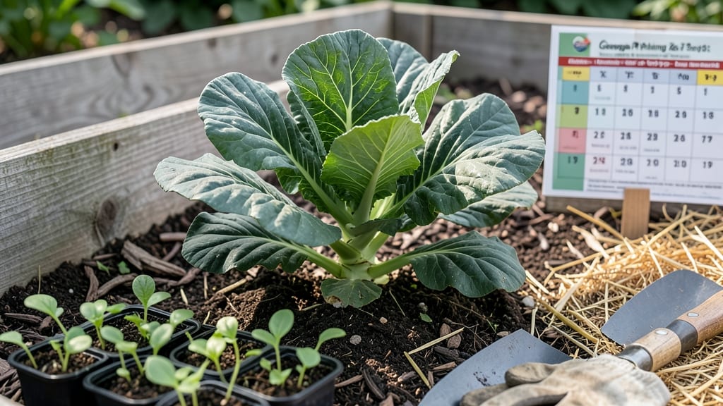 When to Plant Collards in Georgia: Frost-Free Window by Zone (With Exact Dates)