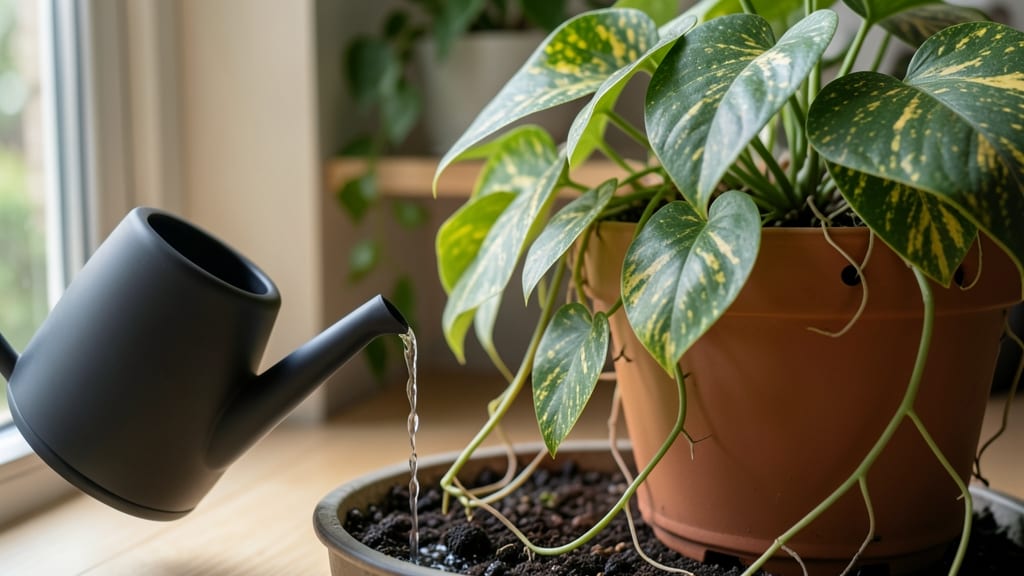 Money Plant Watering Needs: Exact Schedule for Lush Growth Without Root Rot