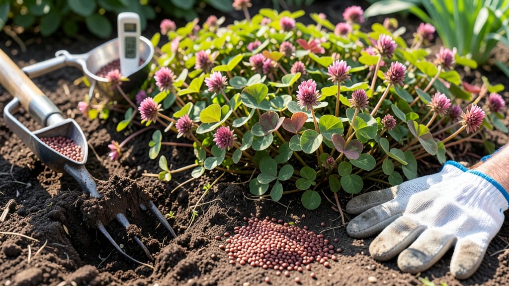 When to Plant Crimson Clover in Texas: Fall Planting for Winter Green-Up & Spring Bloom